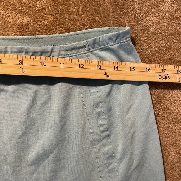 Nike Skirt Womens Medium Dri Fit Light Blue Mid Rise Active Stretch Tennis Gym - Picture 7 of 8